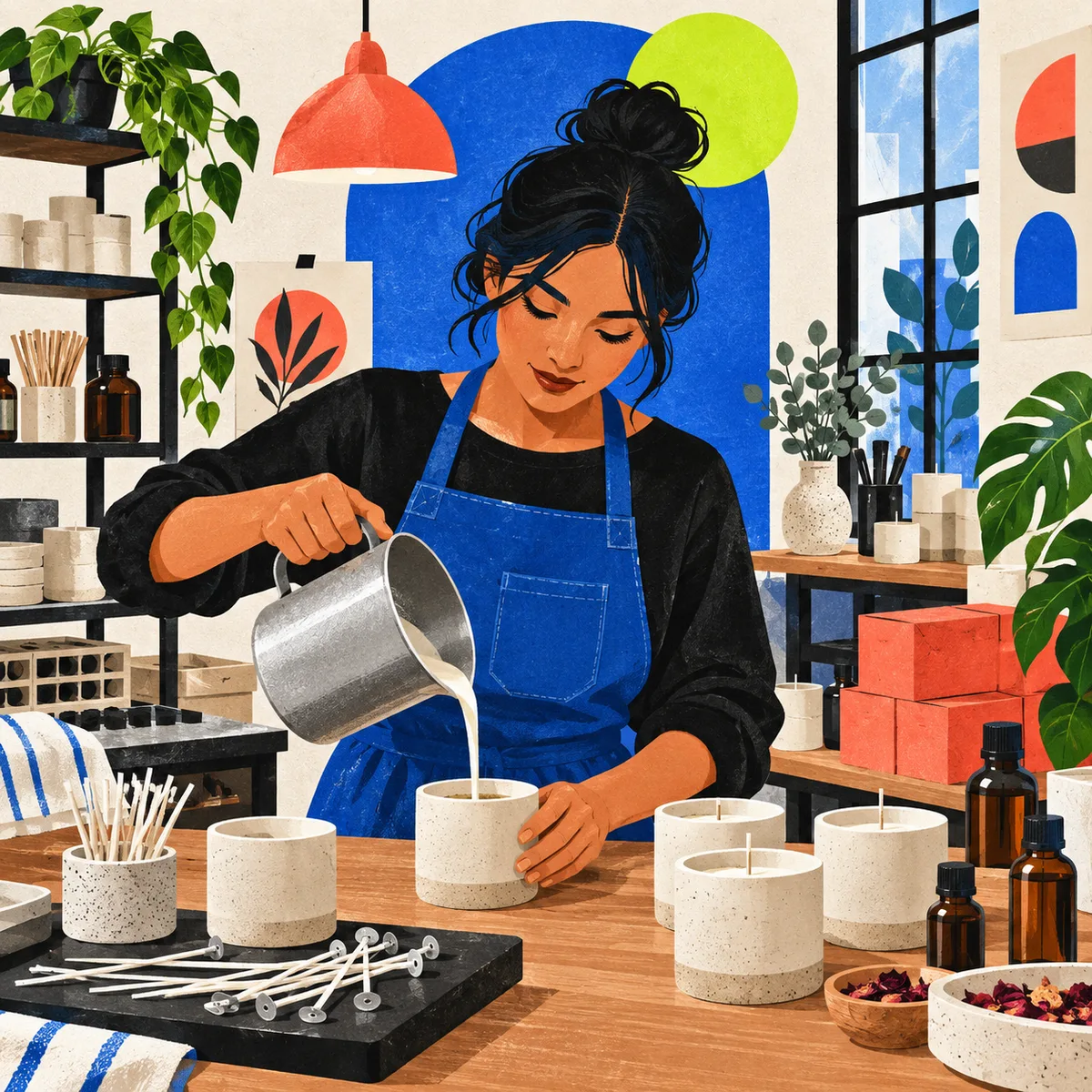 how to start a candle business