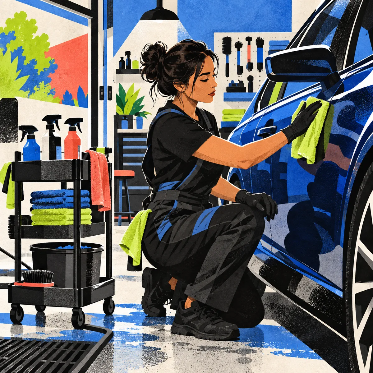 how to start a car detailing business