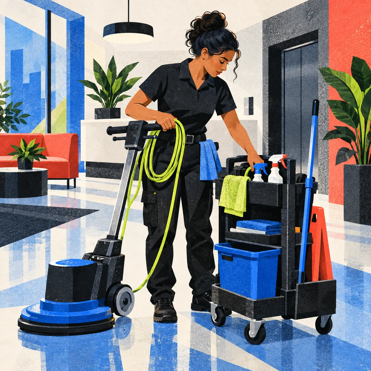 how to start a commercial cleaning business