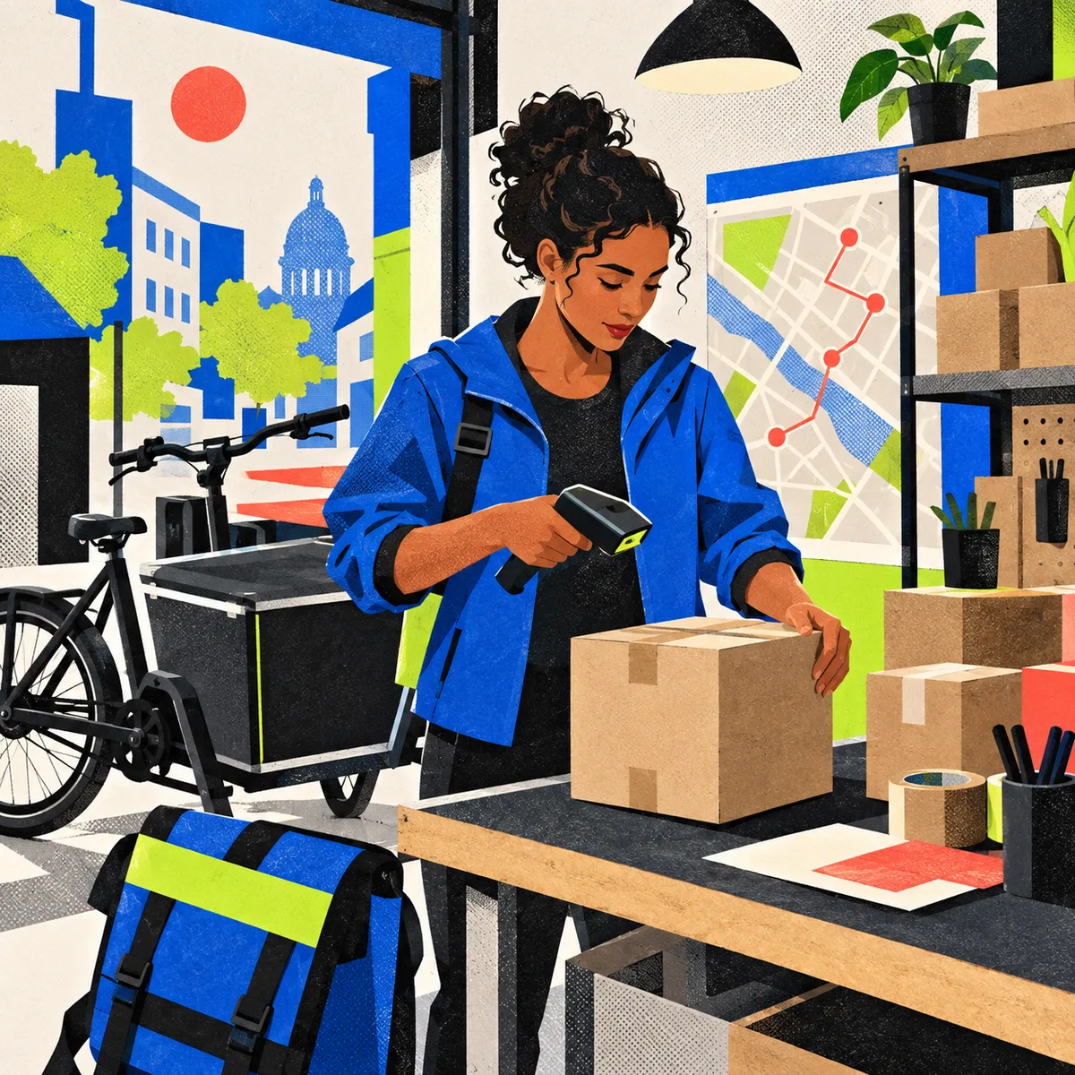 how to start a courier business