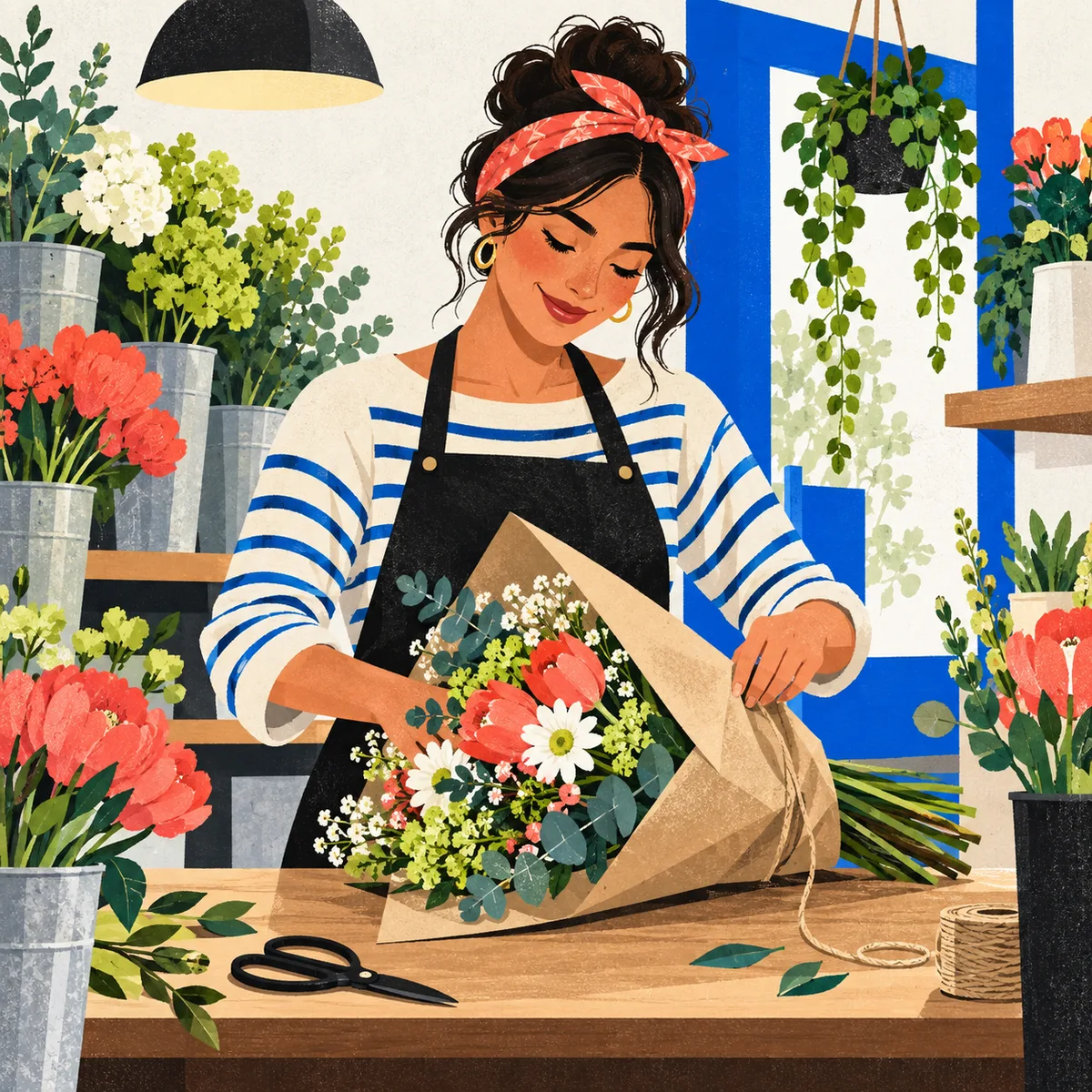 how to start a flower business