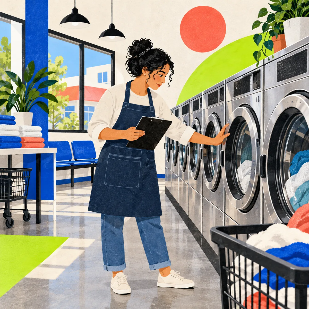 how to start a laundromat business