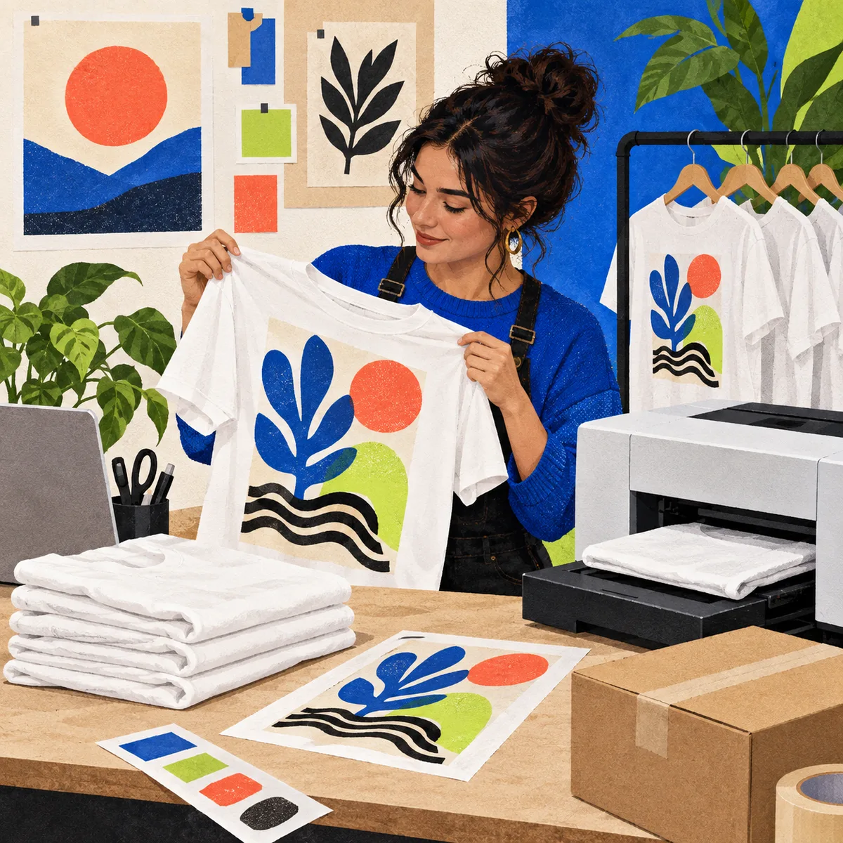 how to start a print on demand business