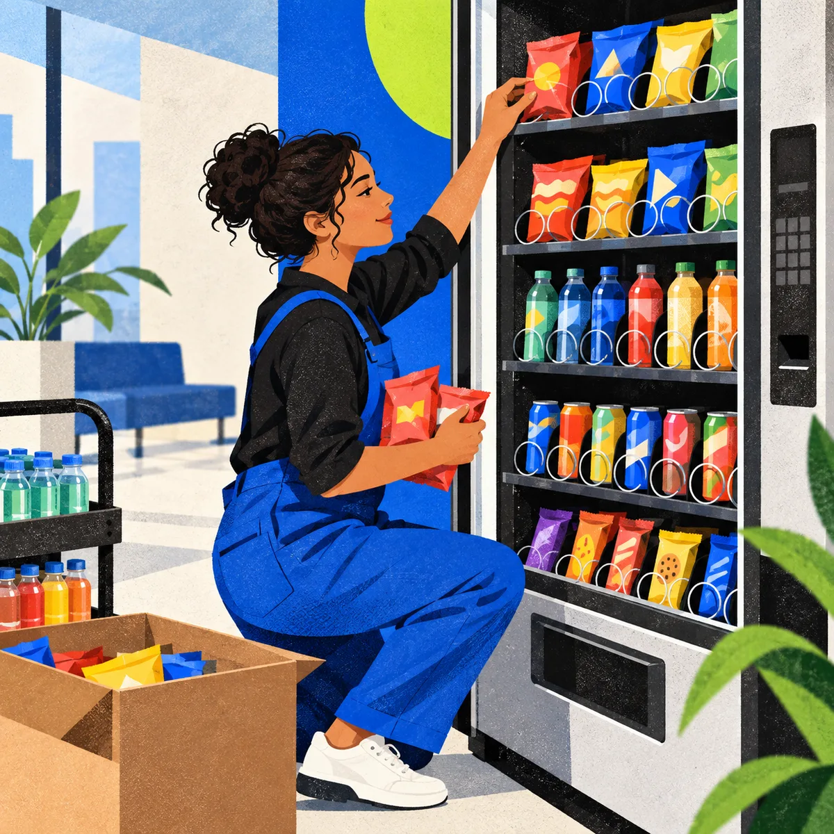 how to start a vending machine business