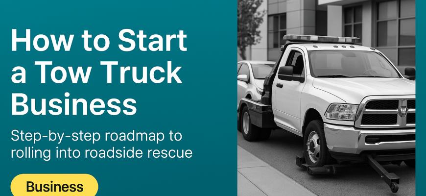 how to start a tow truck business