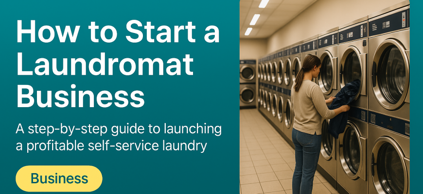 how to start a laundromat business