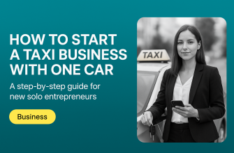 how to start a taxi business with one car