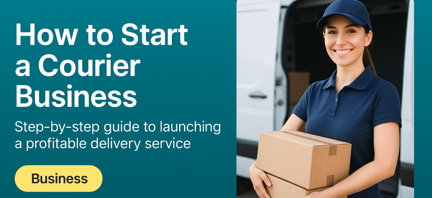 how to start a courier business