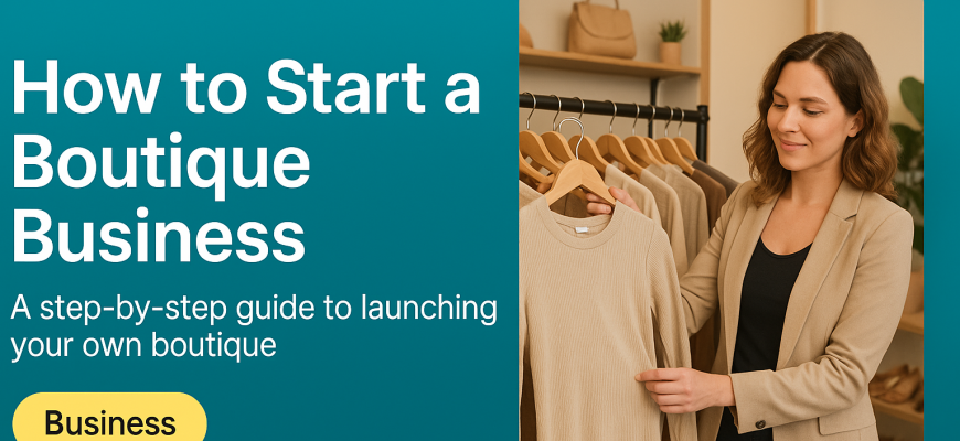 how to start a boutique business