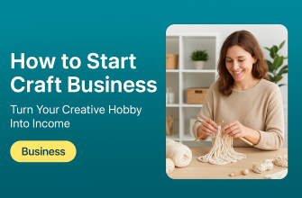 how to start a craft business
