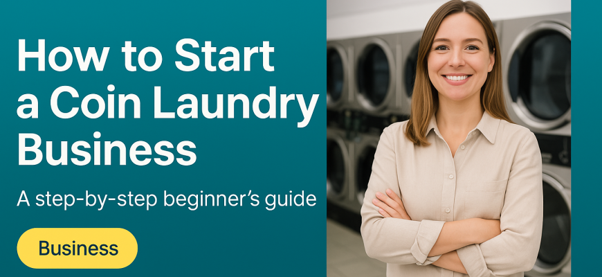 how to start a coin laundry business