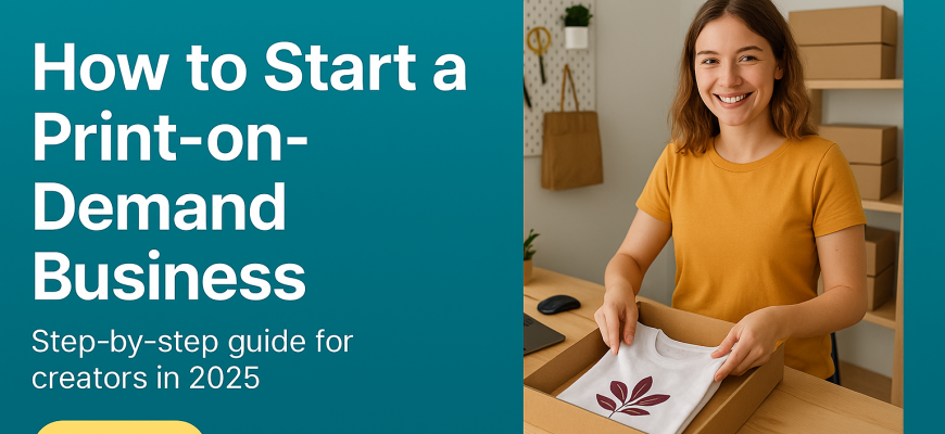 how to start a print on demand business