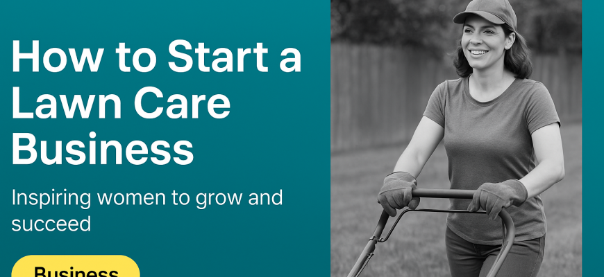 how to start a lawn care business