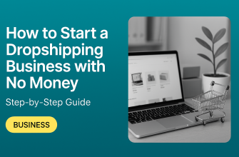 how to start a dropshipping business with no money
