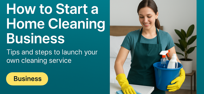how to start a home cleaning business