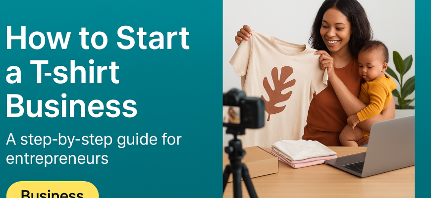 how to start a t-shirt business