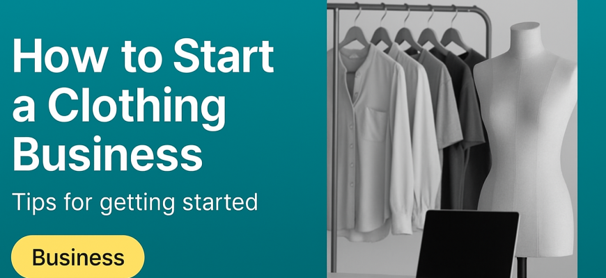 how to start a clothing business