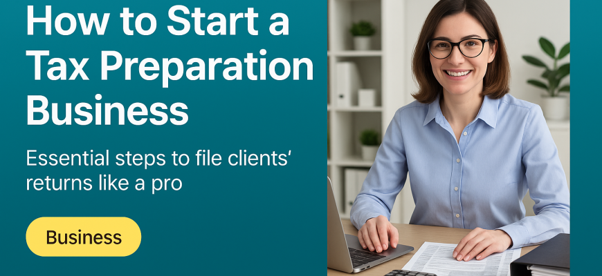 how to open a tax preparation business