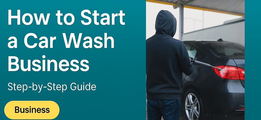how to start a car wash business