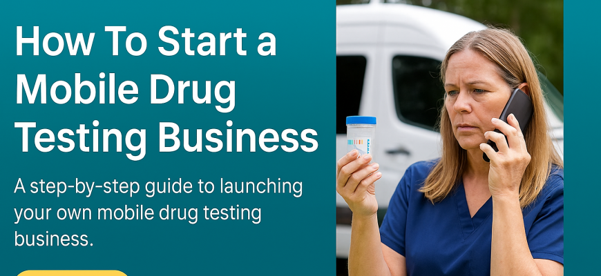 how to start a mobile drug testing business