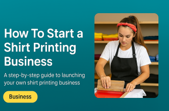 how to start a shirt printing business